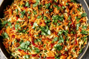 Thai Chicken And Cabbage Skillet