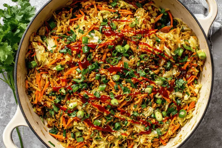 Thai Chicken And Cabbage Skillet Recipe