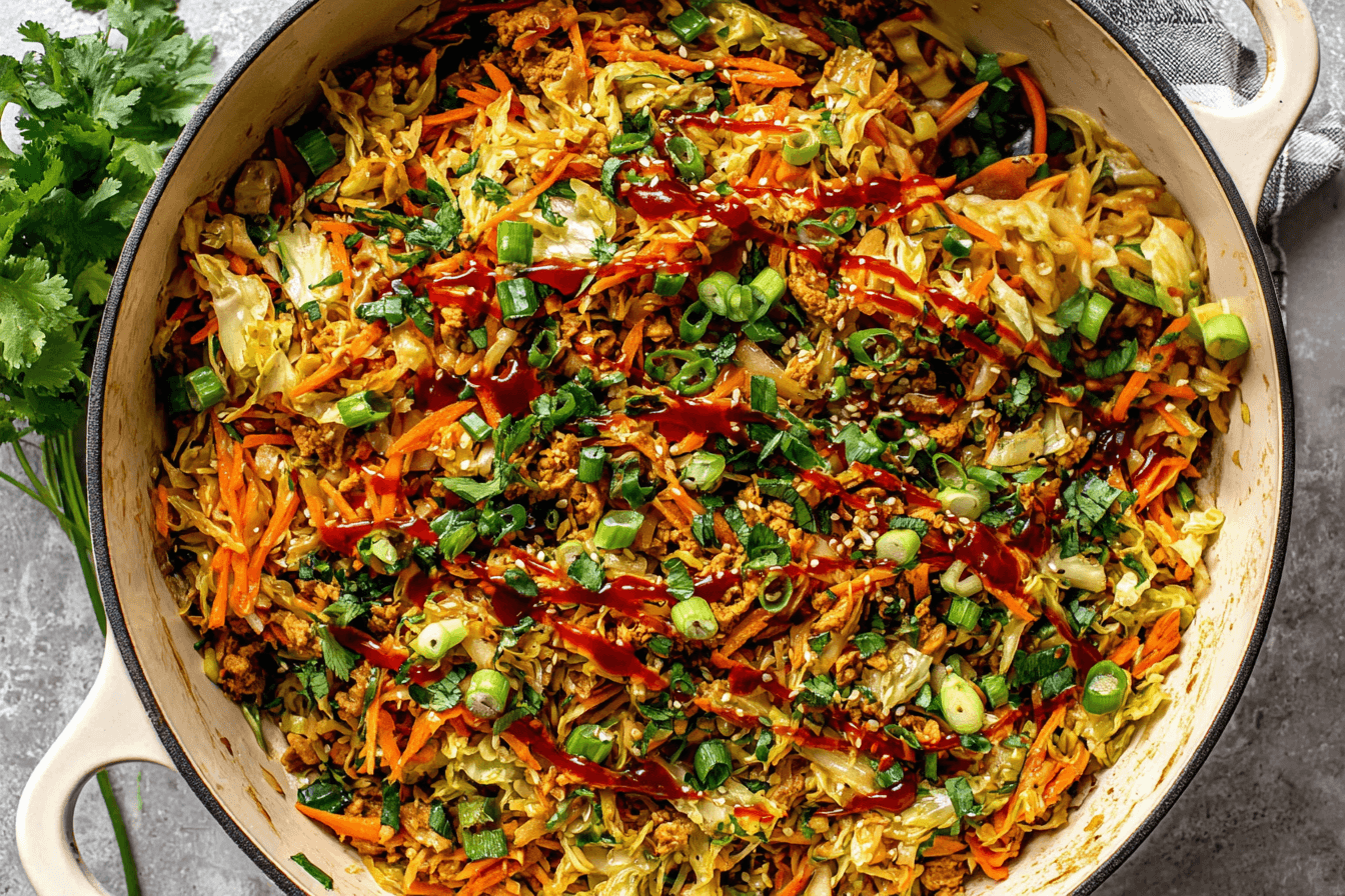 Thai Chicken And Cabbage Skillet Recipe