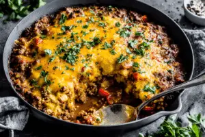 Turkey Sloppy Joe Casserole