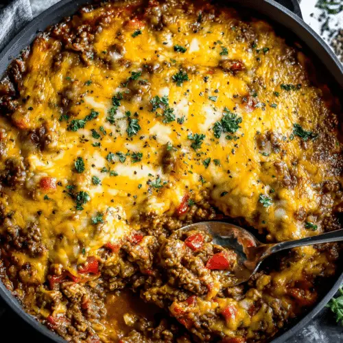 Turkey Sloppy Joe Casserole Recipe