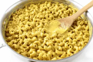 Vegan Mac And Cheese With Homemade Cashew Sauce