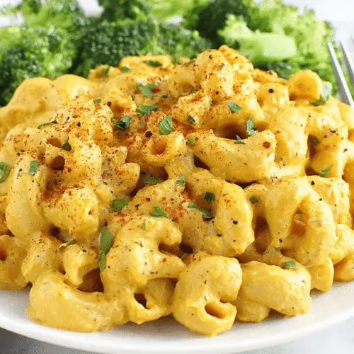 Vegan Mac And Cheese With Homemade Cashew Sauce Recipe