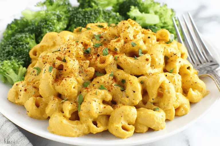 Vegan Mac And Cheese With Homemade Cashew Sauce Recipe