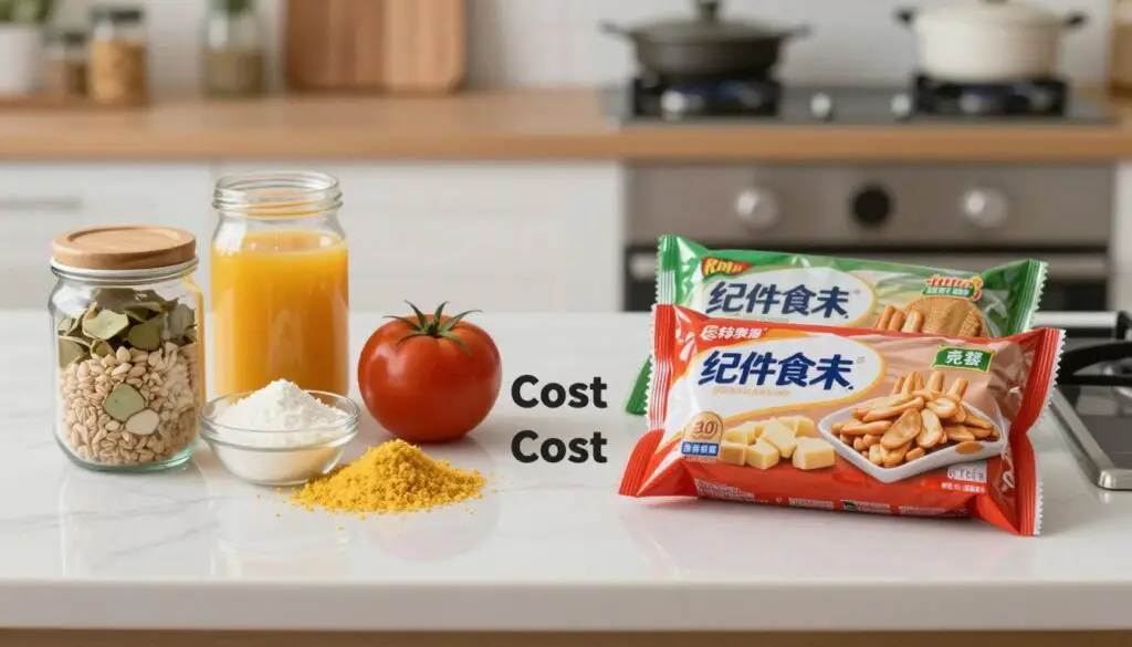 homemade meal ingredients versus packaged convenience foods homemade meal ingredients versus packaged convenience foods