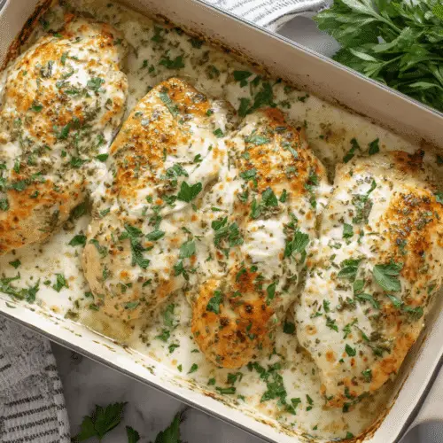 Creamy Sour Cream Chicken Bake Recipe