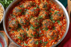 Porcupine Meatballs