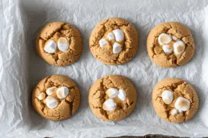 Peanut Butter Marshmallow Cookies