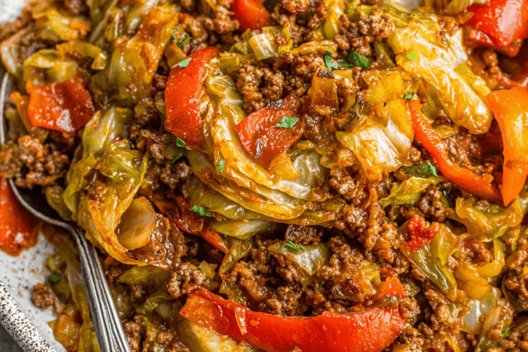 Irish Ground Beef And Cabbage Recipe