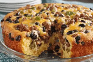 Bean and Beef Taco Tamale Pie