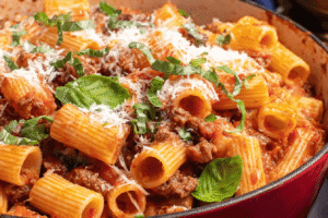Beef Bolognese Pasta
