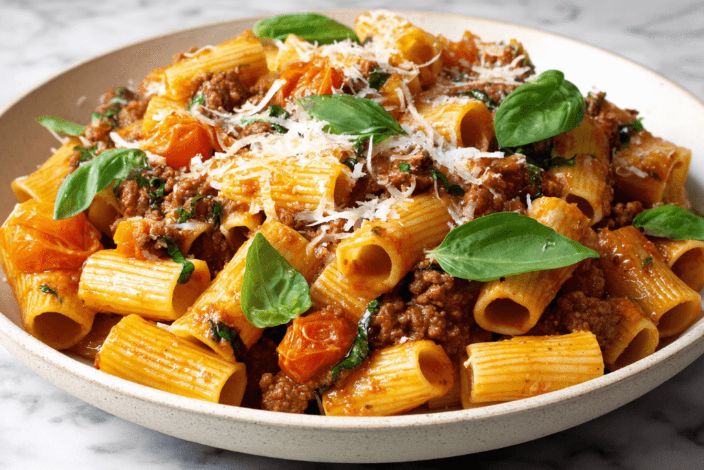 Beef Bolognese Pasta Recipe