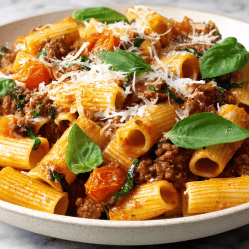 Beef Bolognese Pasta Recipe