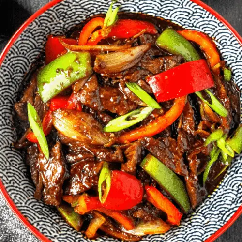 Beef with Black Pepper Sauce Recipe