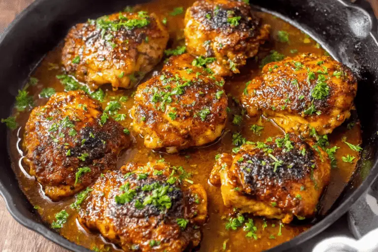 Cajun Butter Chicken Thighs Recipe