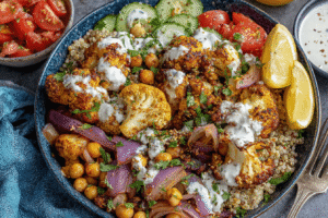 Cauliflower Shawarma Bowl