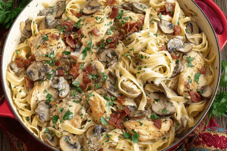 Chicken Alla Boscaiola Recipe