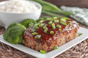 Chicken Asian Meatloaf