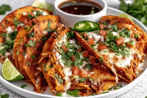 Chicken Birria Tacos