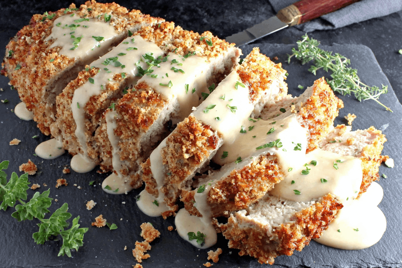 Chicken Cordon Bleu Meatloaf Recipe