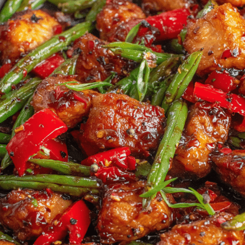 Chicken Green Bean Stir-Fry Recipe