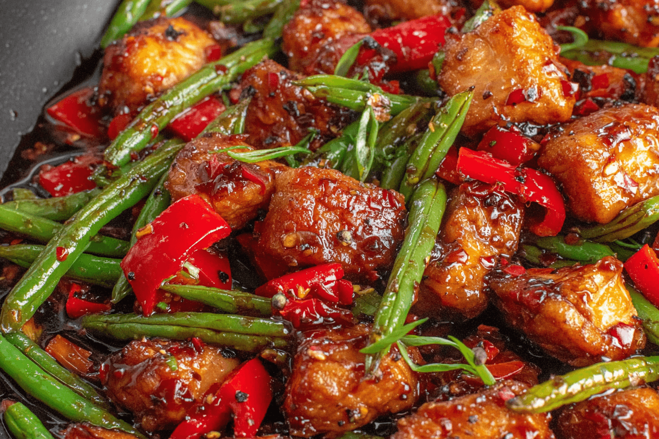 Chicken Green Bean Stir-Fry Recipe