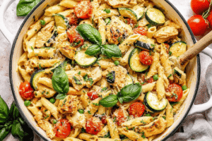 Chicken Pasta Primavera