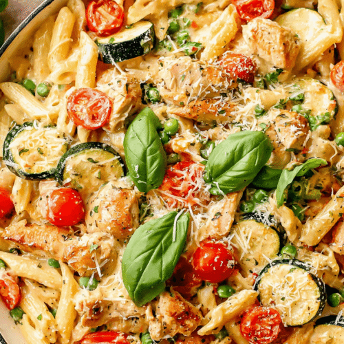 Chicken Pasta Primavera Recipe