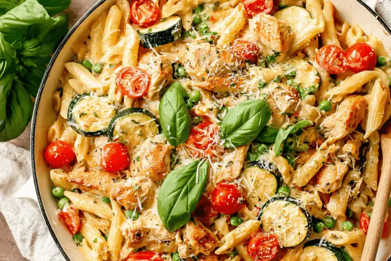 Chicken Pasta Primavera Recipe