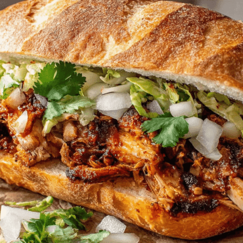 Chicken Torta Sandwich Recipe
