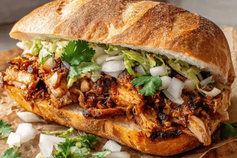 Chicken Torta Sandwich Recipe