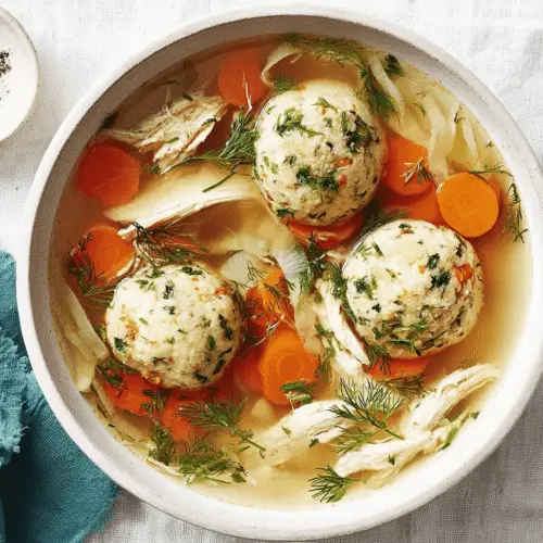 Classic Matzo Ball Soup Recipe