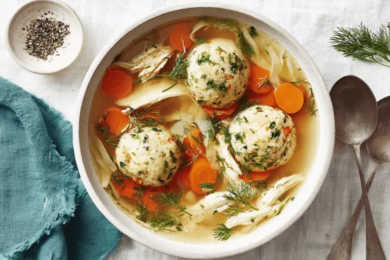Classic Matzo Ball Soup Recipe