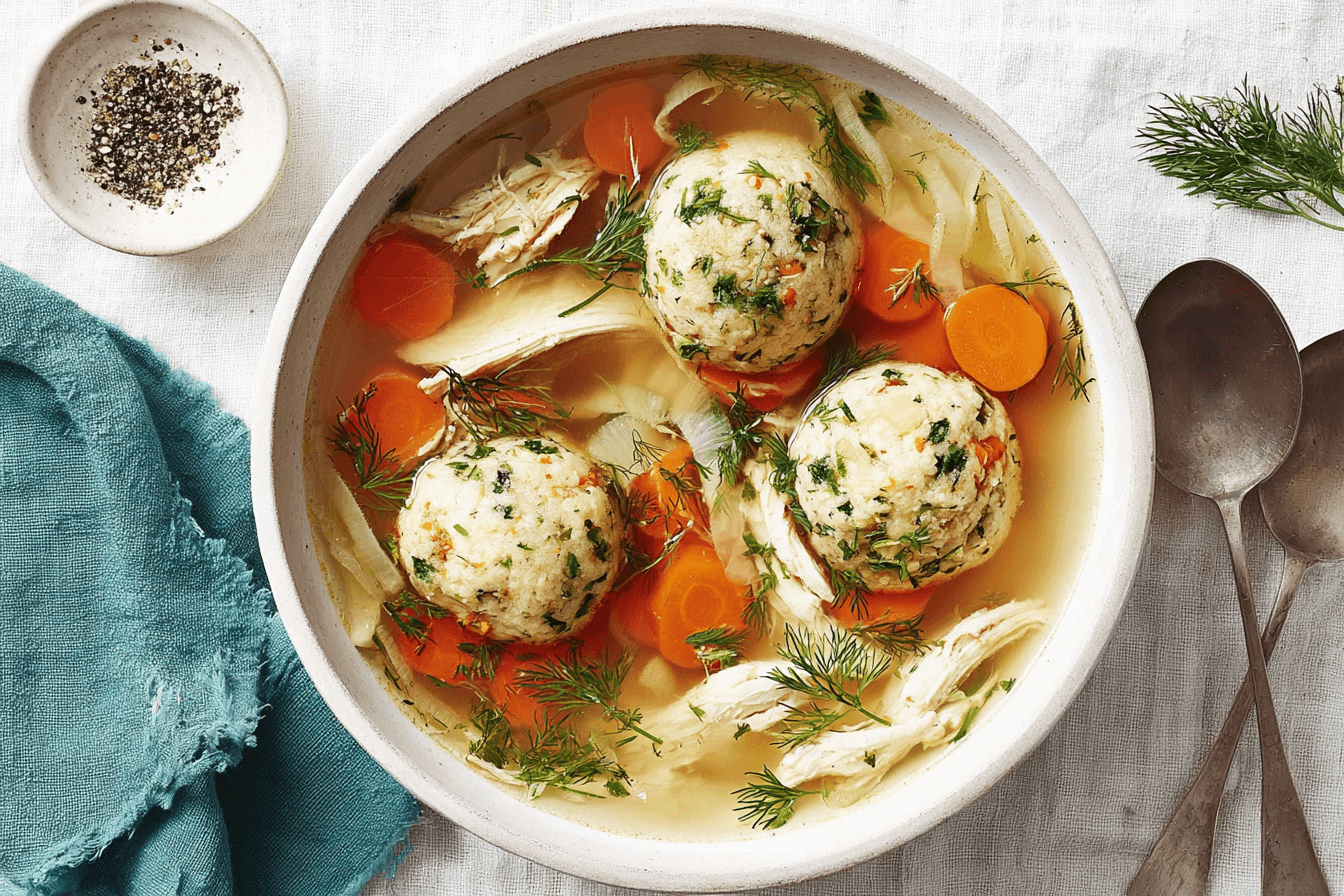 Classic Matzo Ball Soup Recipe