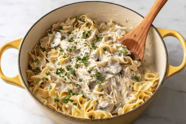 Creamy Chicken Noodle Delight Recipe