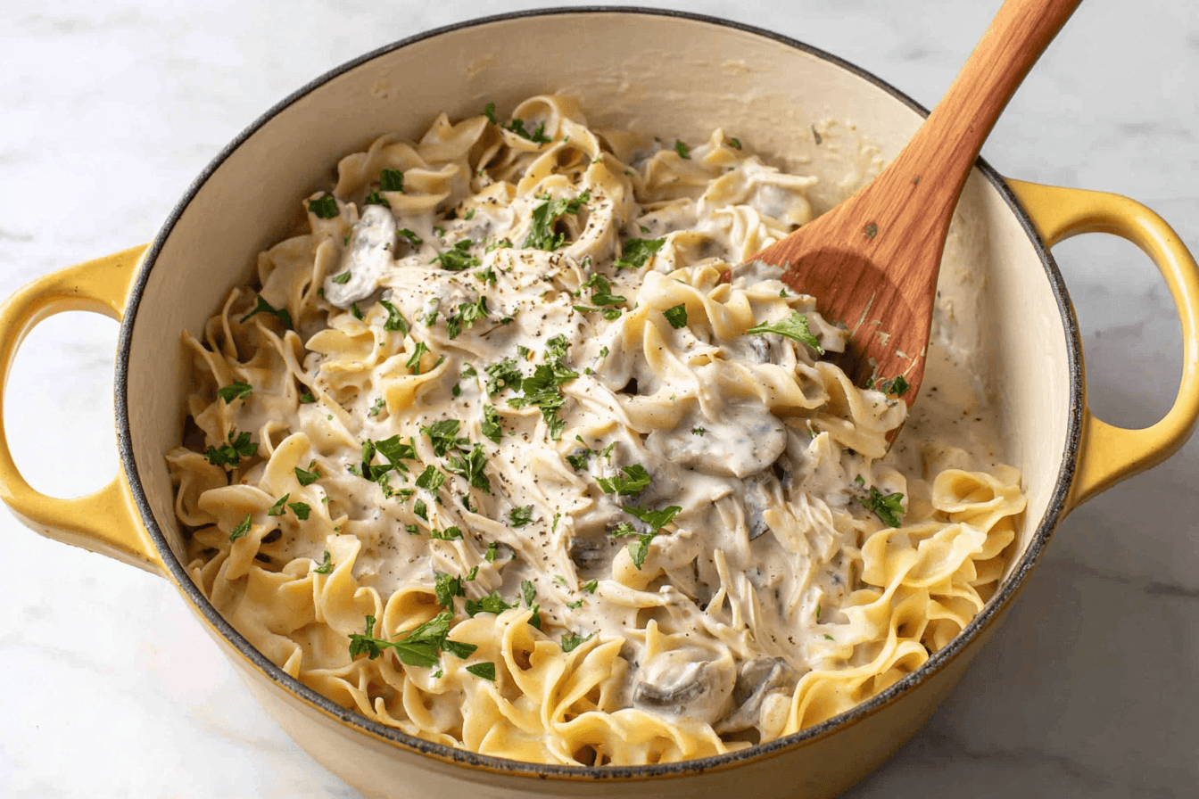 Creamy Chicken Noodle Delight Recipe