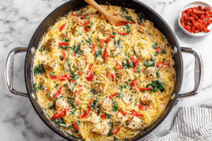 Creamy Chicken and Spaghetti Squash Delight