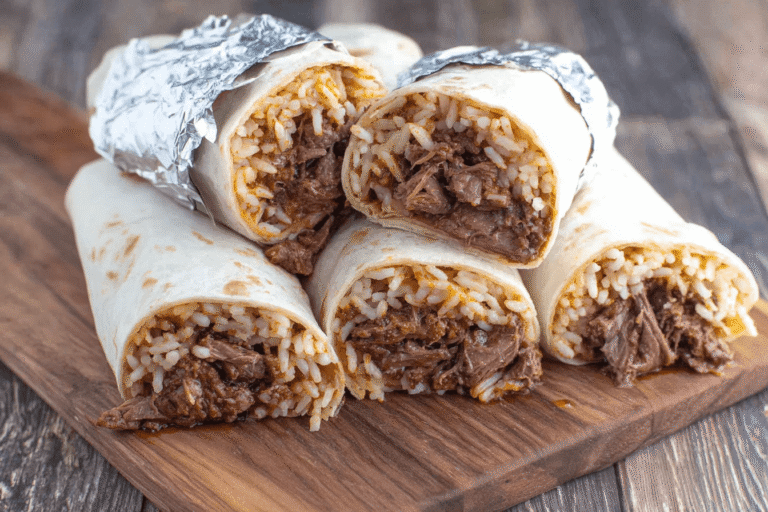 Creamy Chili Colorado Burritos Recipe