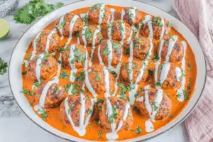Creamy Coconut Curry Meatballs