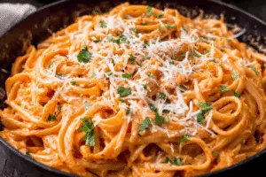 Creamy Roasted Red Pepper Pasta
