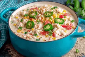 Creamy White Crab Chili