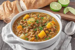 Cuban Style Lentil Soup