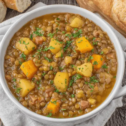 Cuban Style Lentil Soup Recipe