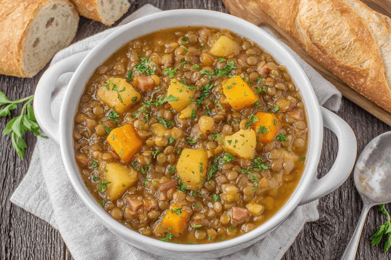 Cuban Style Lentil Soup Recipe