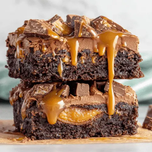 Decadent Milky Way Brownies Recipe