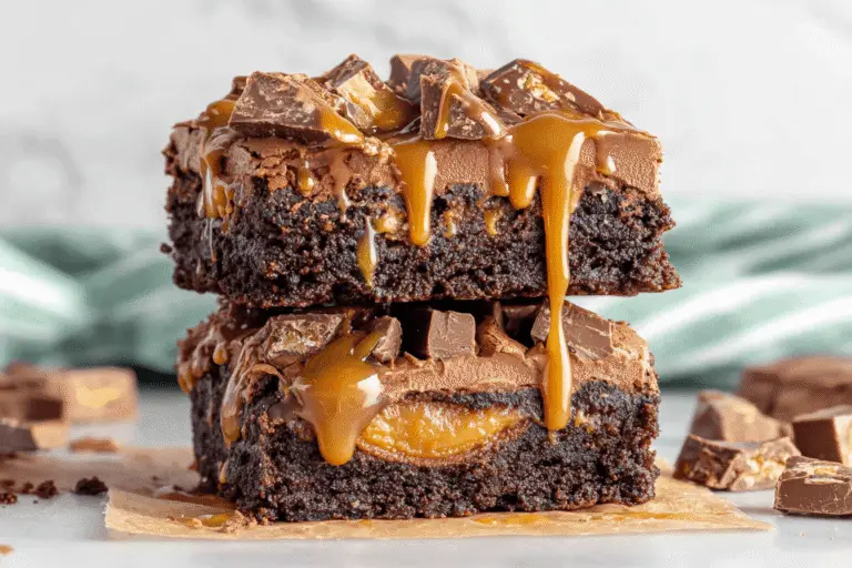 Decadent Milky Way Brownies Recipe