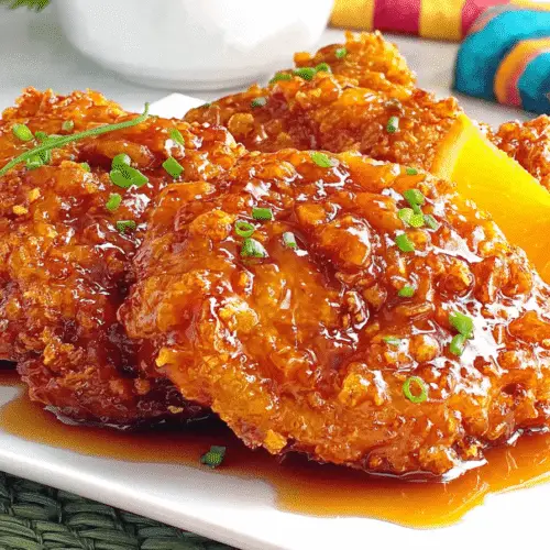 Double Crunch Orange Chicken Recipe