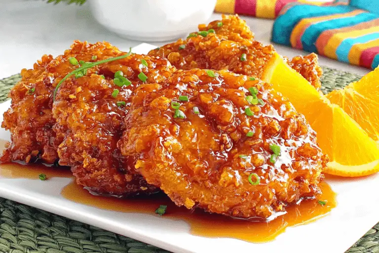 Double Crunch Orange Chicken Recipe