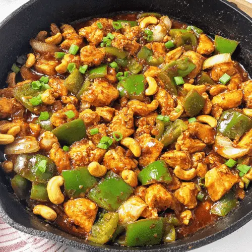 Easy Keto Cashew Chicken Recipe