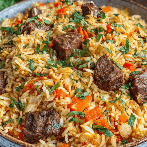 Easy One Pot Uzbek Plov Recipe